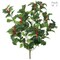 Real Touch Silk Holly Bush with Berries - Lifelike Decor for Home or Office